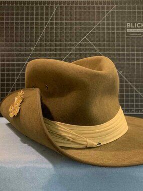 Akubra Slouch Hat Size 57 Australian Military